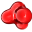 Virus Red Icon 32x32 png